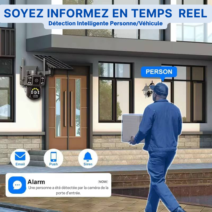 Détection intelligente en temps réel – Soyez toujours alerté, où que vous soyez