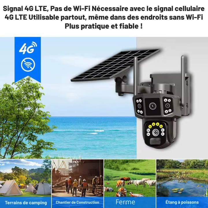 Surveillez votre maison depuis votre téléphone, même à des kilomètres.